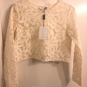 NEW Alexis Lace crop top!